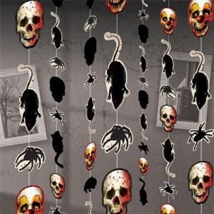 Гтрлянда вертик Halloween 1,8м 6шт