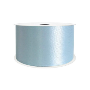 Лента атлас голубой 5 см 