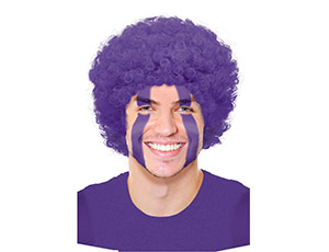 Парик Кудрявый фиолетовый