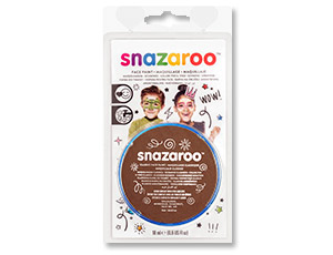 Краска д/лица и тела 18 мл коричневый светлый