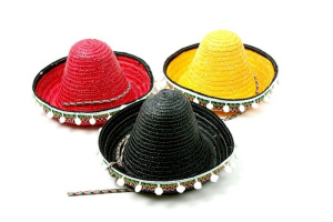 Шляпа самбреро детская