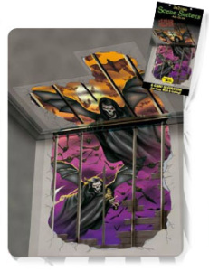 Картинка на стену Крылатый Скелет