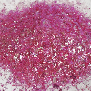 Конфетти слюда голография розовый 20гр