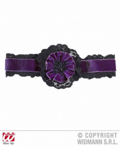 Бархотка с цветком фиолетовая