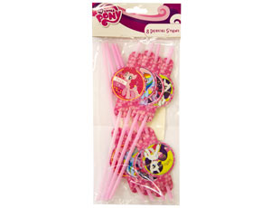 Трубочка д/кокт My Littel Pony 8шт