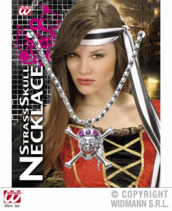 Кулон Череп стразы