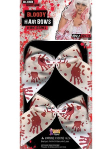 Заколки д\волос кровавые