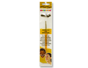 Кисть д/грима плоская средняя