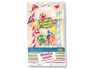 Декор д/торта Фиксики