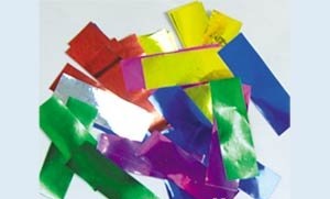 Конфетти фольг негорящ ассорти 500гр