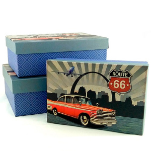 Набор коробок 3в1 Городской пейзаж