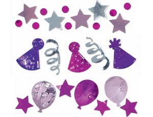 Конфетти Шары Колпаки 3 вида 34гр