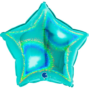 19277GHTi-Star-18inc-Glitter-Holographic-Tiffany-1