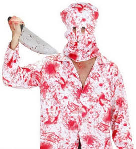 Капюшон маска кровавая