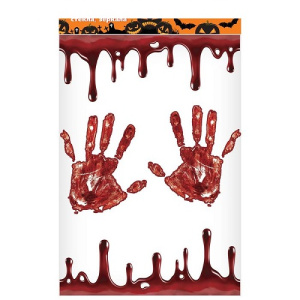 Наклейки д/украшения Кровавые ладони