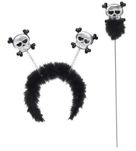 Ободок и палочка Черепа