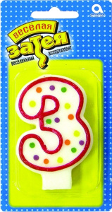 Свеча -цифра 