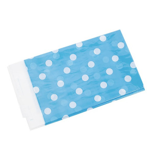 Скатерть Голубая в горох 180*180см