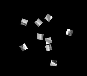 Конфетти метал. черн 6х6мм 45гр