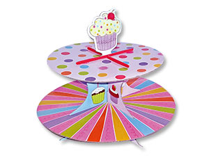 Стойка д/кексов 2 яруса Сладкий Праздник 