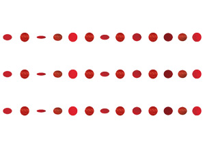 Гирлянда Круги Ryl Blue блеск 2,1м 6шт