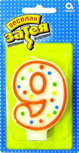 Свеча -цифра 