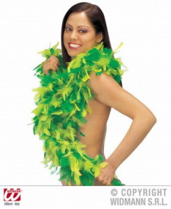 Боа Delux зеленый/лайм