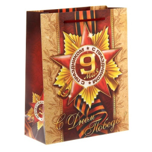 Пакет С Днем Победы 11х14см