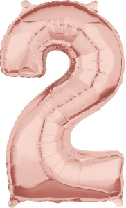 36595-number-`2`-rose-gold-26-inch