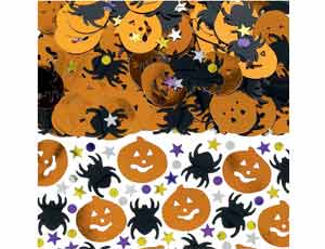 Конфетти Хелловин Тыквы Пауки 70гр