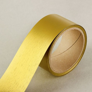 Лента Аспидистр тиснение золото 5см*10м