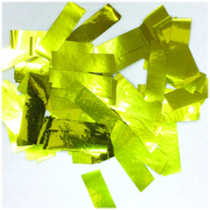 Конфетти фольг негорящ золото 500г