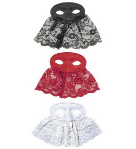 Маска Кармен с вуалью 