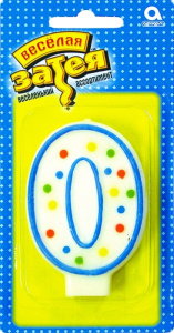 Свеча -цифра 