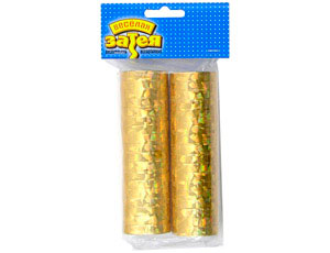 Серпантин гологр золот 2ст/36колец/С