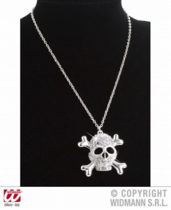Кулон Череп стразы