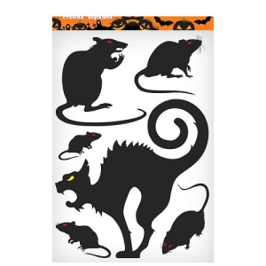 Наклейки д/украшения Кошки и крысы