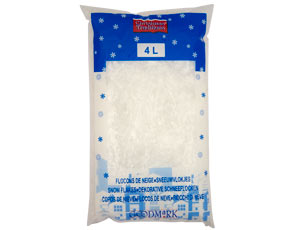 Снег Хлопья прозрачн 4л