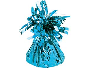 Грузик д/шара Конус светло-голубой 170гр