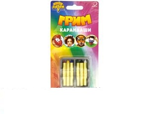 Грим карандаши 6цв х1,6гр