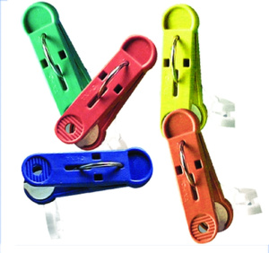 Грузик для шара Прищепка с лентой 8гр