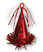 Грузик д/шара Колпак красный