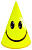 Колпак Улыбка желтый 8шт/Д