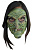 яяяМаска ведьма зеленая с зубом