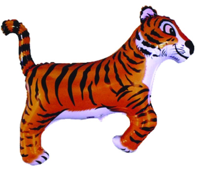 Ф М/ФИГУРА/3 Тигр черные полоски(ГМ)