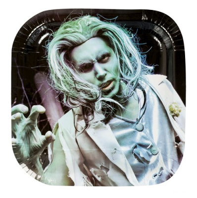 Тарелки Вечеринка Зомби 6 шт.