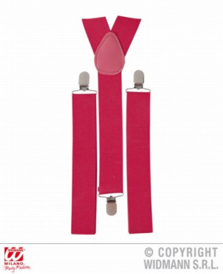 Подтяжки розовые