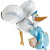 73050-Maxiloons-Baby-Boy-Stork