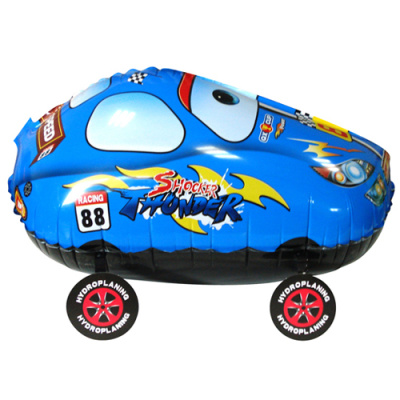 Шар ходячий Гоночная Тачка синяя