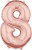 36603-number-`8`-rose-gold-26-inch 36603-number-`8`-rose-gold-26-inch